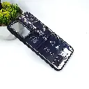  Vivo V23E|Y75 Glass Shiny Sheet Motherboard Circuit Board Phone Case (Black)