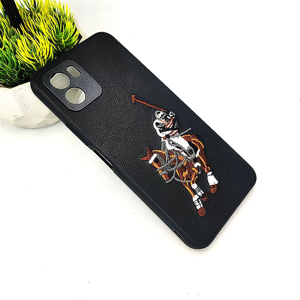 Vivo Y15s|Y15c Santa Barbara Polo Raquet Back Case (Black)