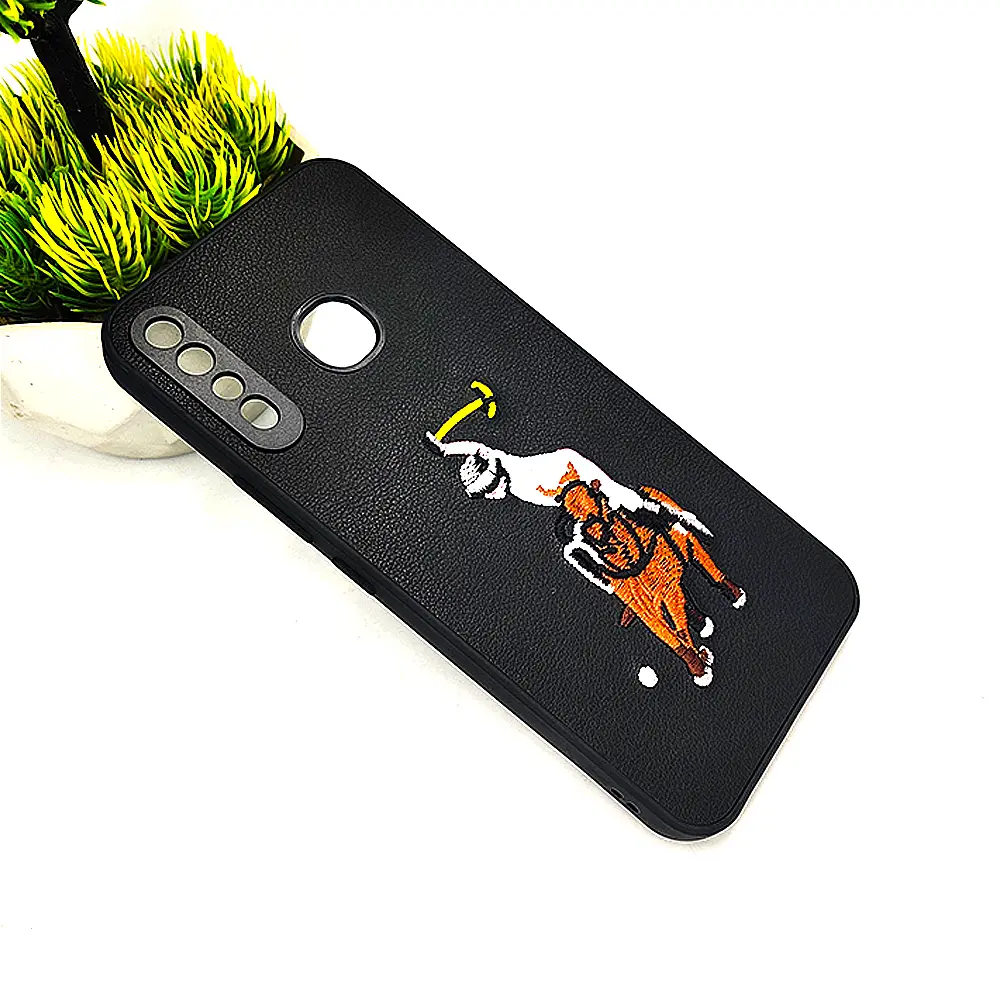 [PO43BIHOT8-13-2] Infinix HOT 8/HOT 8 Lite Santa Barbara Polo Raquet Back Case (Black)