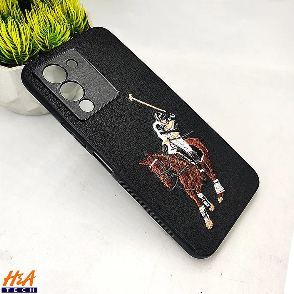 Infinix Note 12 G96 Santa Barbara Polo Raquet Back Case (Black)