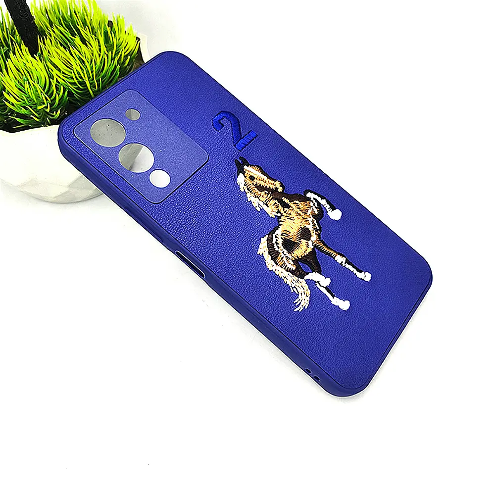 Infinix Note 12 G96 Santa Barbara Polo Raquet Back Case (Navy Blue)