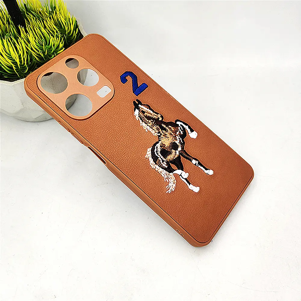 Tecno Spark 10 Pro Santa Barbara Polo Raquet Back Case (Brown)