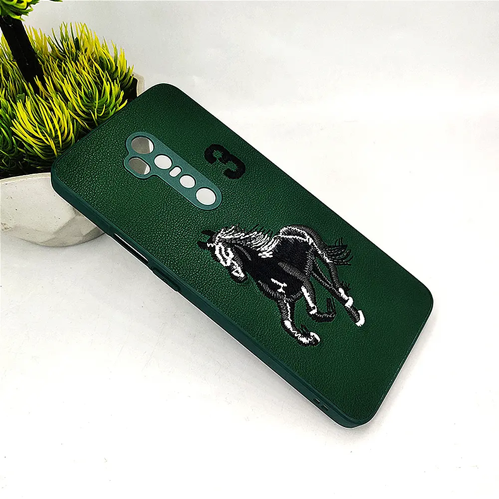 OnePlus 7 Pro Santa Barbara Polo Raquet Back Case (Green)