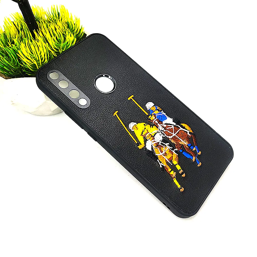 Huawei Y9 Prime 2019 Santa Barbara Polo Raquet Back Case (Black)