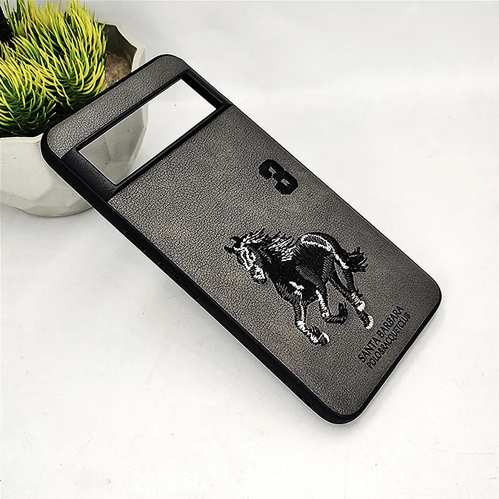 Google Pixel 6 Pro Santa Barbara Polo Racquet Club Back Case (Gray)