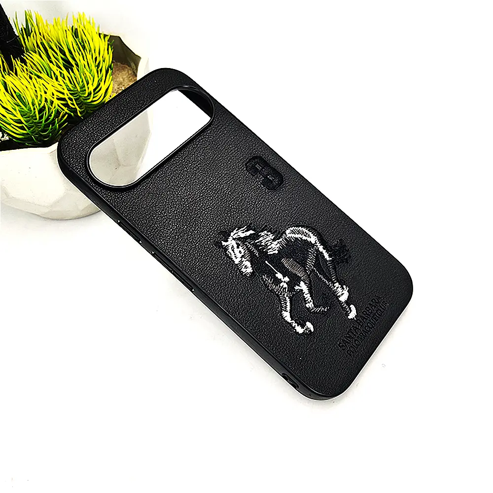 Google Pixel 9 Pro|Pixel 9 Santa Barbara Polo Racquet Club Back Case (Black)