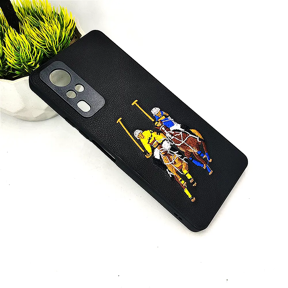 [PO43BVIY51S-13-2] Vivo Y51s|Y53s|Y31 2020 Santa Barbara Polo Raquet Back Case (Black)