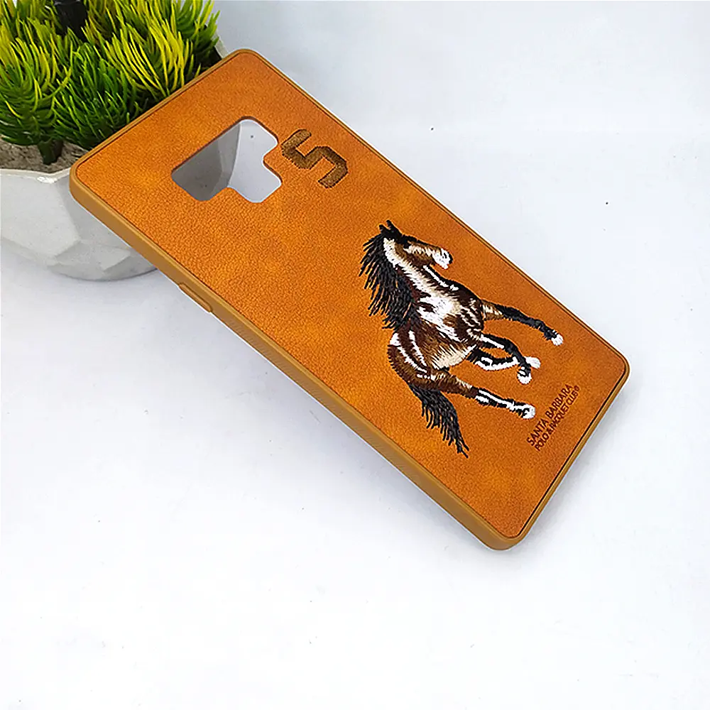 Samsung Galaxy Note 9 Santa Barbara Polo&Racquet Club Back Case (Brown)