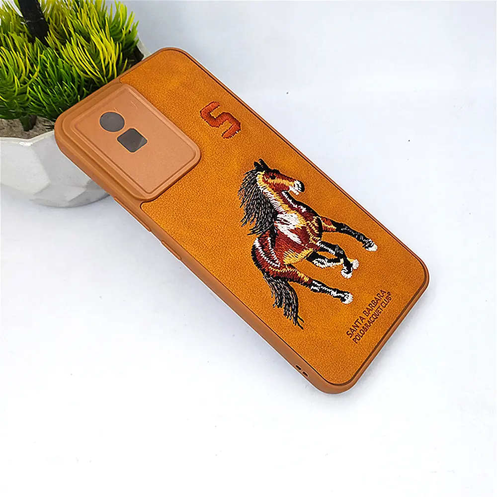 Vivo Y02|Y02T Santa Barbara Polo Back Case (Brown)