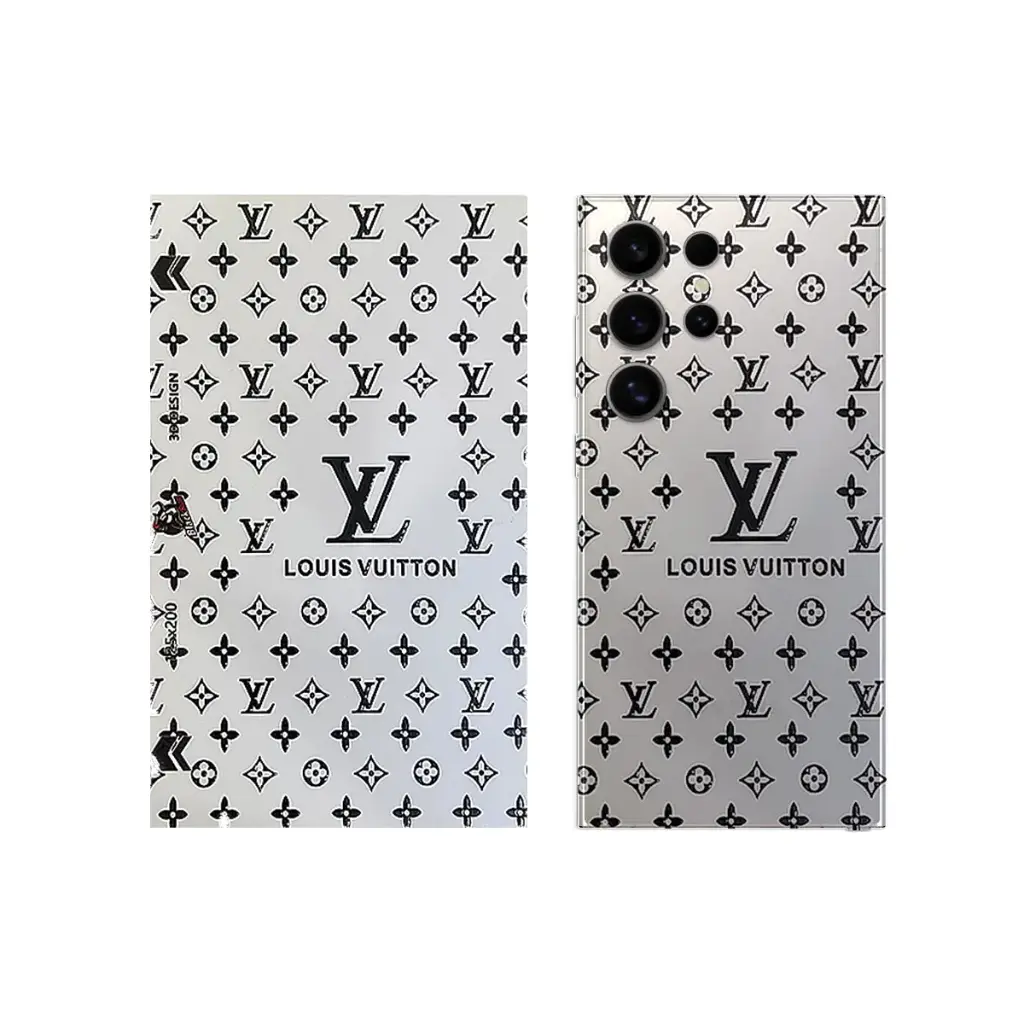 3D Printed Mobile Back Customize Skin (Louis Vuitton)