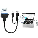 Sata Cable to USB Connector For 4TB Hard Disk To Connect With PC & Laptop 