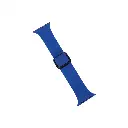 Magnetic D-Buckle Silicon Rubber Straps for Smart Watch - Blue, 42-49mm