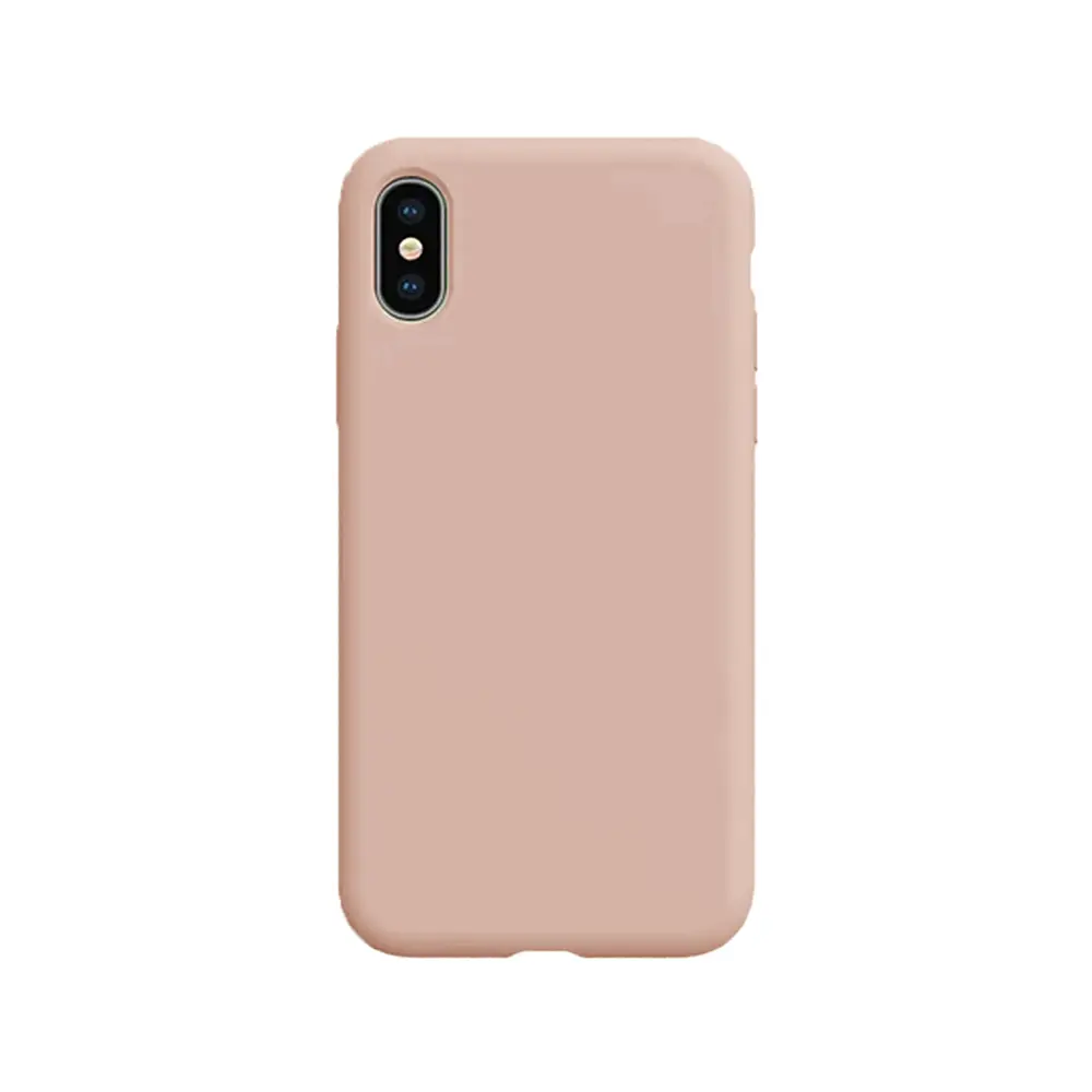 iPhone XS Max Original Official Soft Silky Back Case (Desert Titanium)