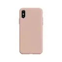 iPhone XS Max Original Official Soft Silky Back Case (Desert Titanium)