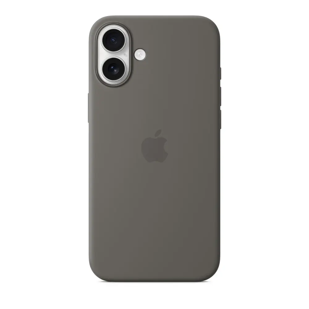 iPhone 16 Original Official Soft Silky Back Case (Natural Titanium)