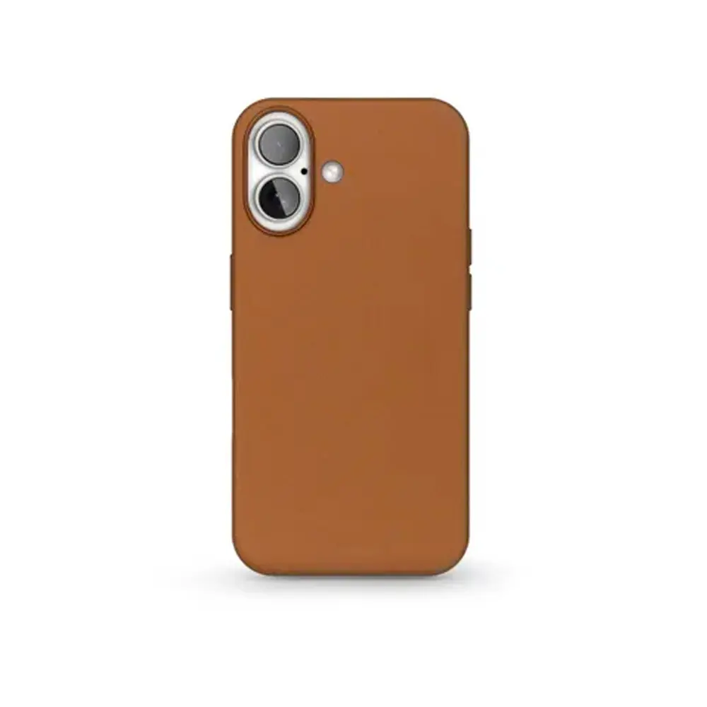 iPhone 16 Original Official Soft Silky Back Case (Desert Titanium)