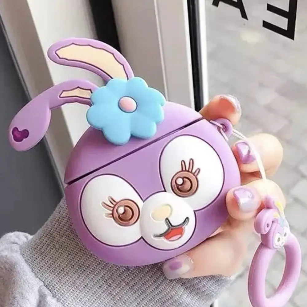 Disney Estilo Conejo 3D Cartoon Silicone Case for AirPods Pro 2