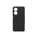 Oppo A60 4G Matte Soft Silicone Paper Back Case (Black)