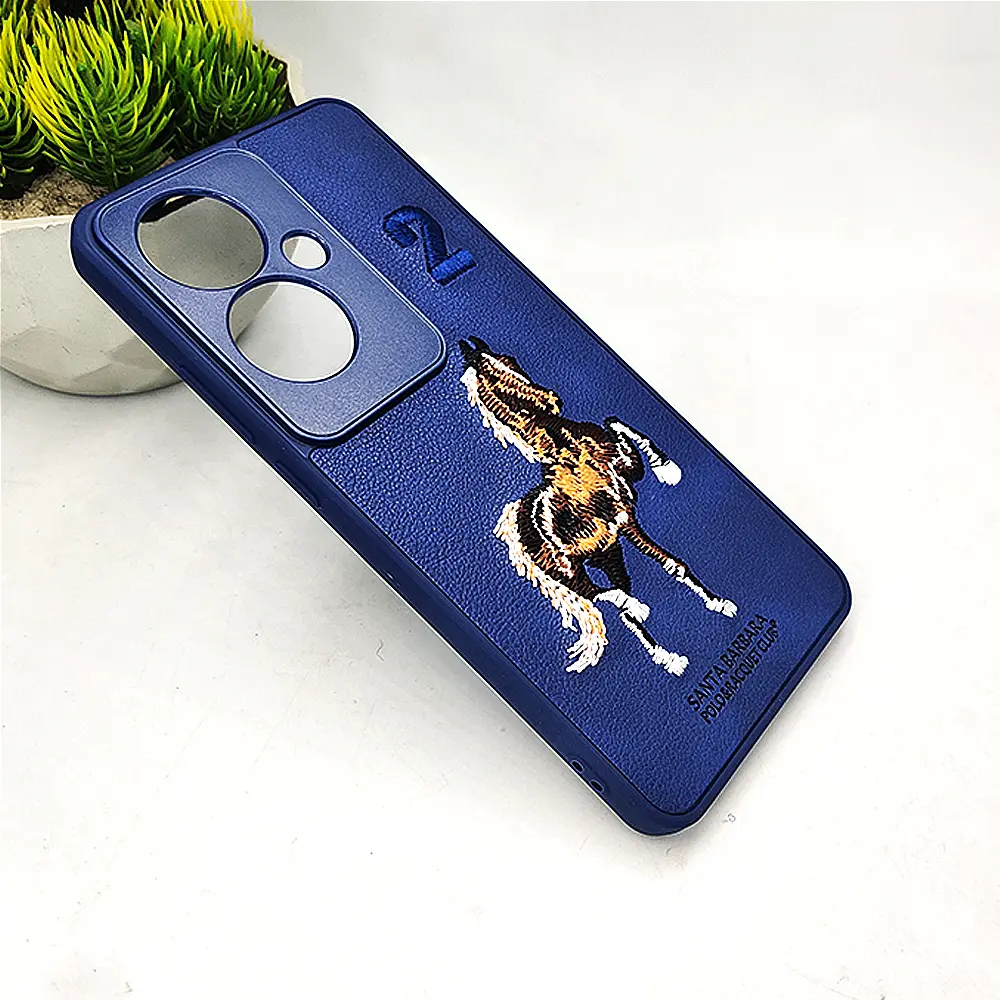 Oppo Reno 11F Santa Barbara Polo Back Case (Navy Blue)