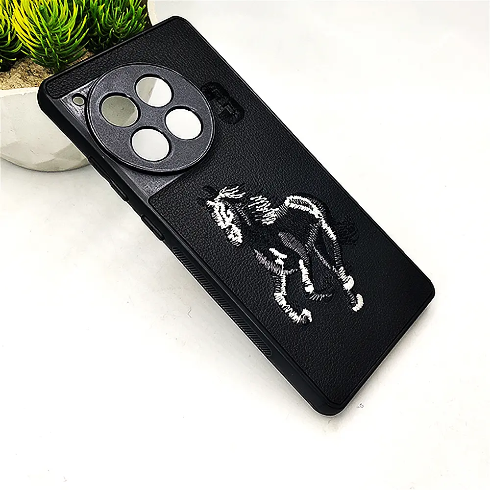 OnePlus Ace 3 Santa Barbara Polo Back Case (Black)