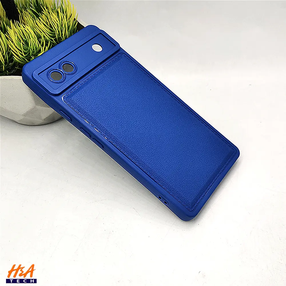 Google Pixel 6A Mobicel Rio RW Anti-Fall Back Cover - Navy Blue