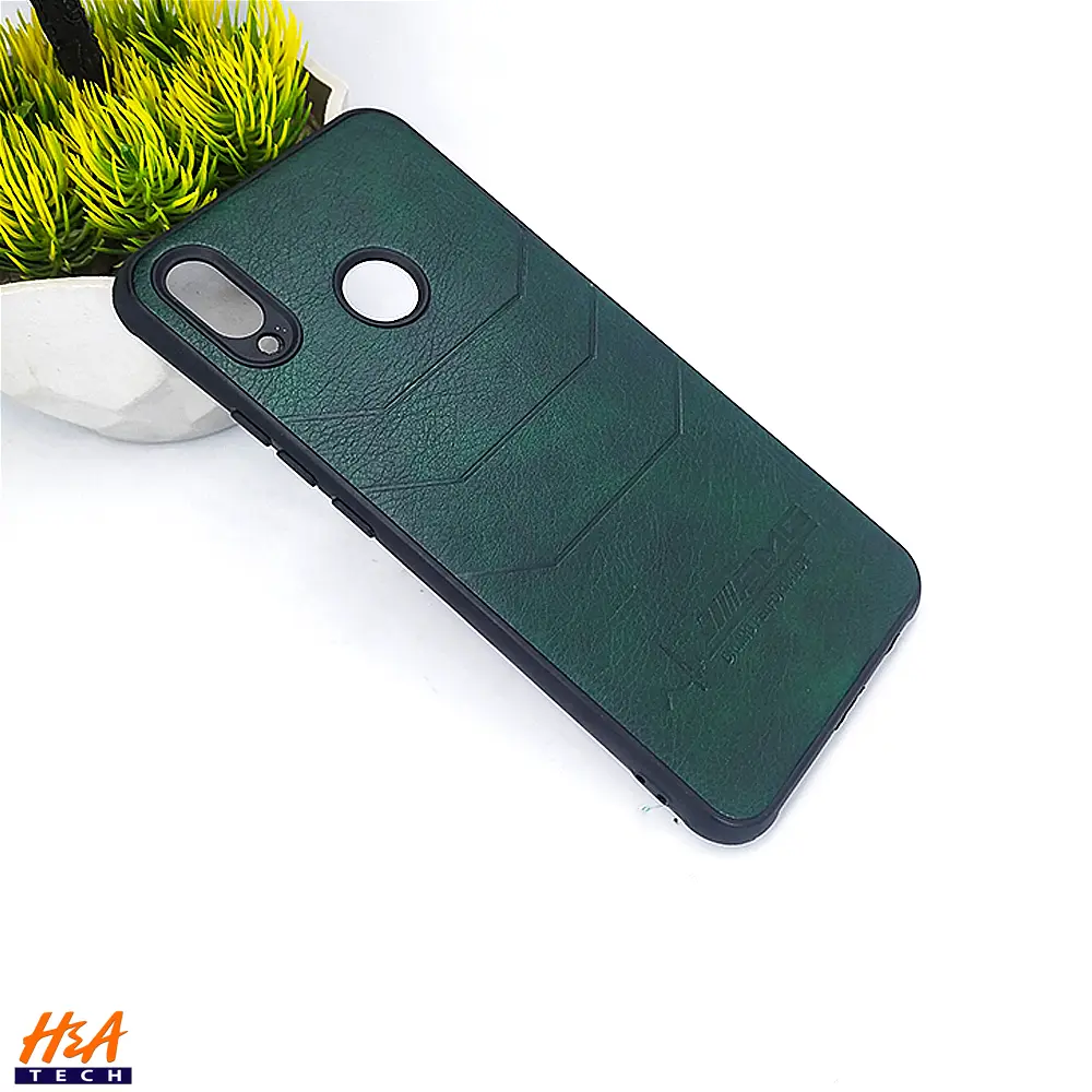 Huawei Nova 3i | P Smart Plus AMG Leather Back Case - Stylish Protection (Green)