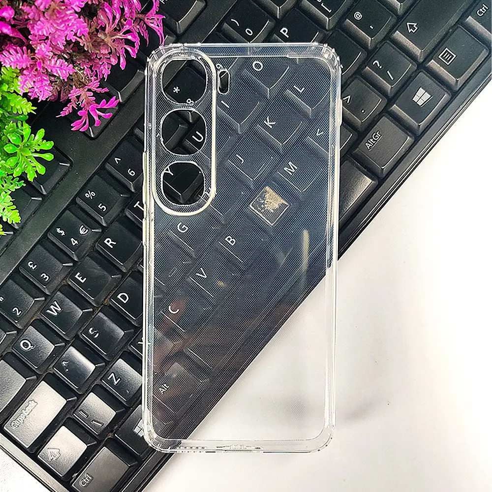 Vivo Y200 4G|Y300 4G|V40 Lite 5G Dust Plug Transparent Back Case
