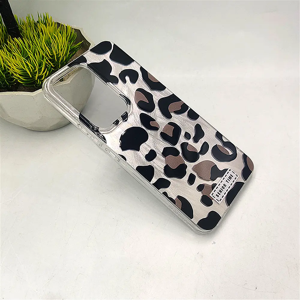 Vivo Y100|Y200E|V30 Lite 5G  Classic 3D Leopard Printed Back Case