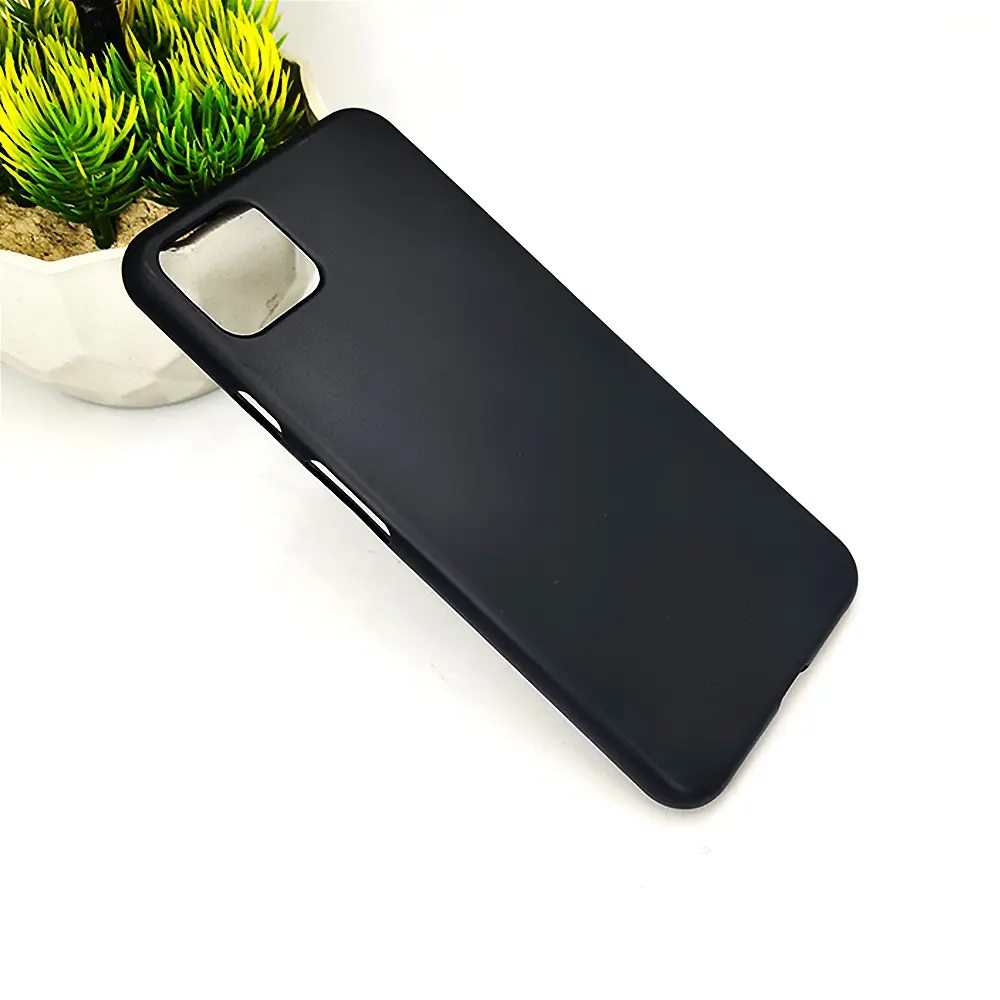 Google Pixel 4XL Matte Soft Silicone Back Case - Black Protection