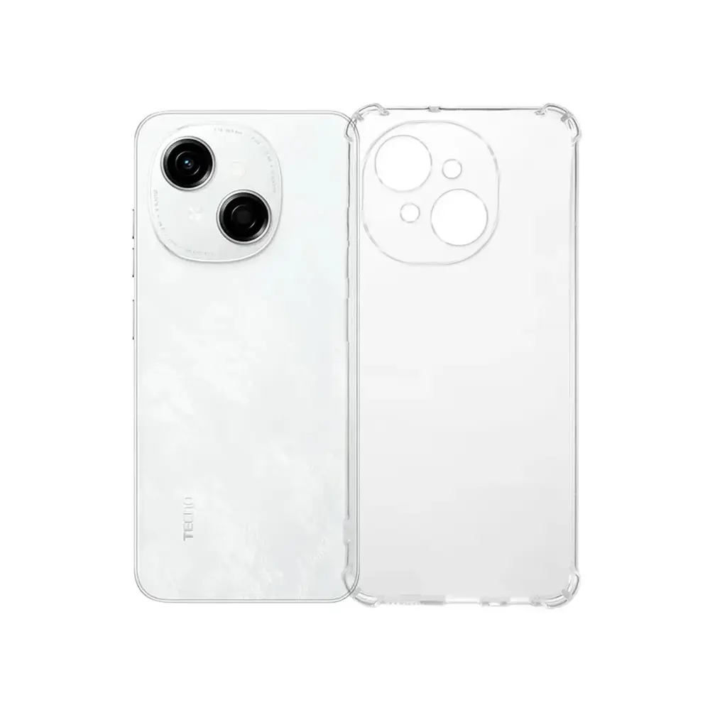 [PO7BTSPRKGO1] Tecno Spark GO 1|POP 9 1.5mm TPU|Transparent Back Case