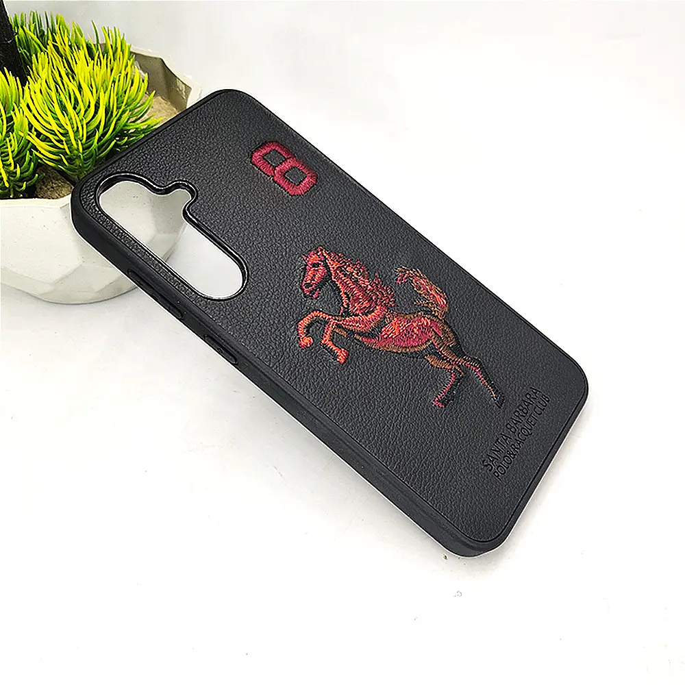 Samsung Galaxy S24 Plus Santa Barbara Polo Racquet Club Back Case (Black)