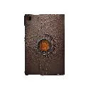 Samsung Tab A7/T500 Rotate Tab Book (Dark Brown)