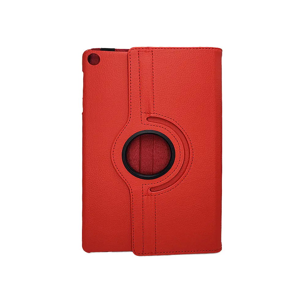 Samsung Galaxy Tab A 10.1|T510|T515 Logo Rotate Book Case (Red)