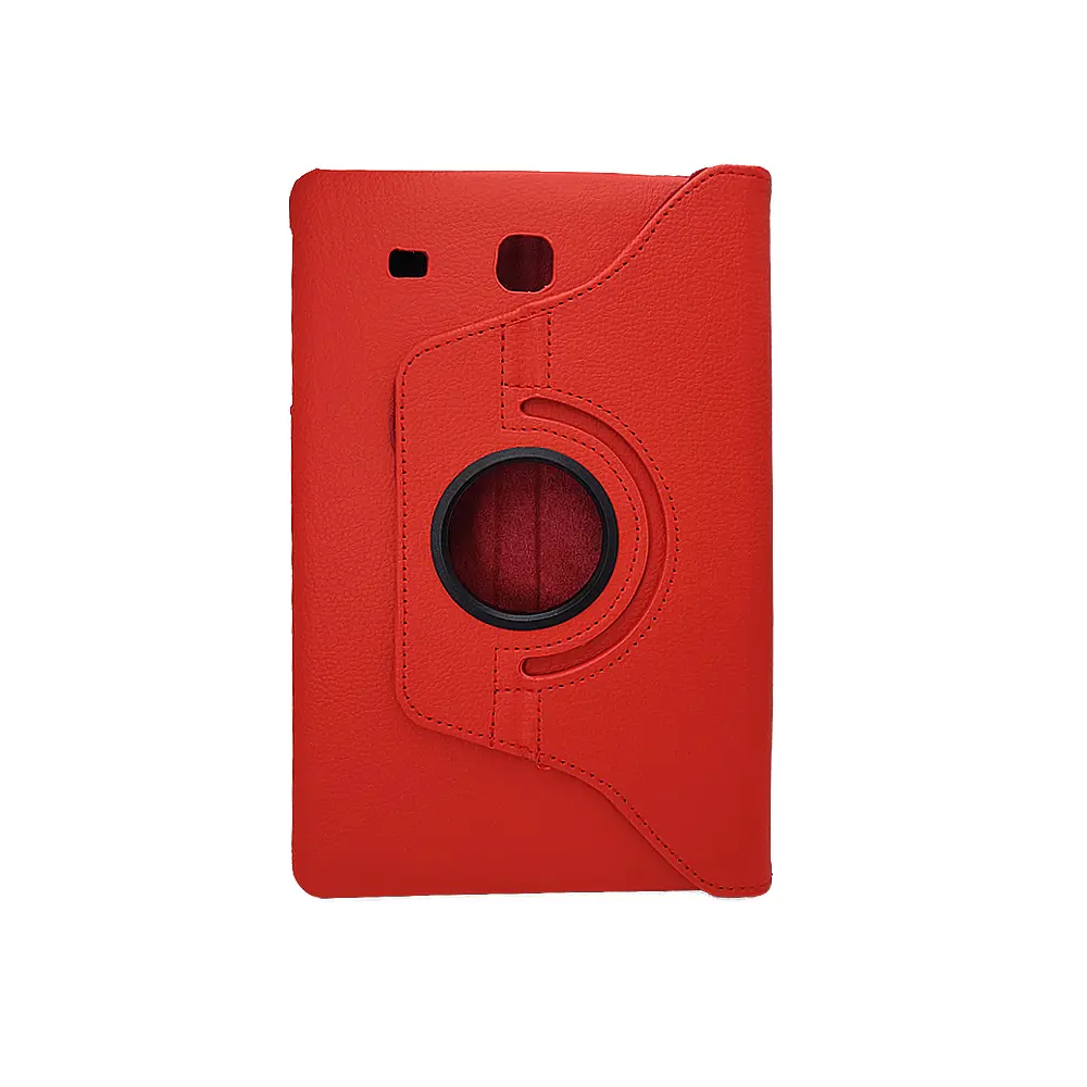 [PO47FBST560-5-4] Samsung Galaxy Tab E|T560 (9.6) Rotate Tab Book (Red)