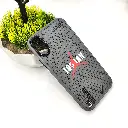 iPhone X/XS UV 3D Printed Back Case (Gray)