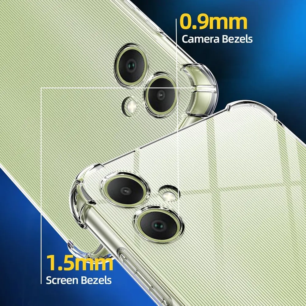 Samsung A06 1.5 MM TPU|Transparent Back Case