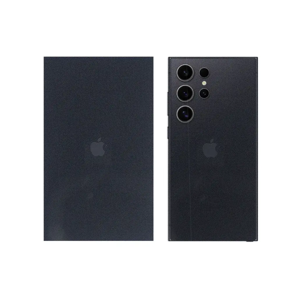 Leather Mobile Back Customize Skin  (Apple)