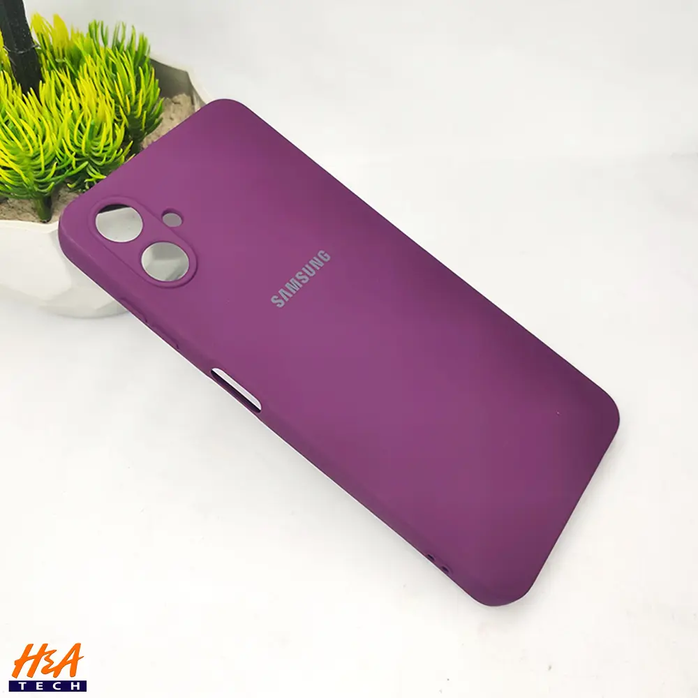 Samsung Galaxy A06 Official Soft Silky Back Case (Purple)