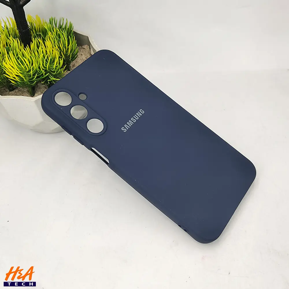Samsung Galaxy A16 5G Official Soft Silky Back Case (Navy Blue)