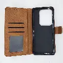 Infinix Zero 30 4G Luxuary Leather Book Case (Golden)
