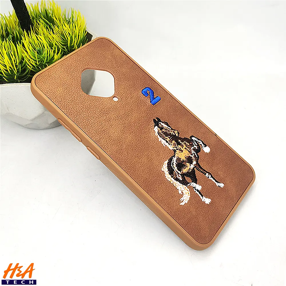 [PO43BVIS1PR-13-13] Vivo S1 Pro|Y51 Santa Barbara Polo Raquet Back Case (Brown)