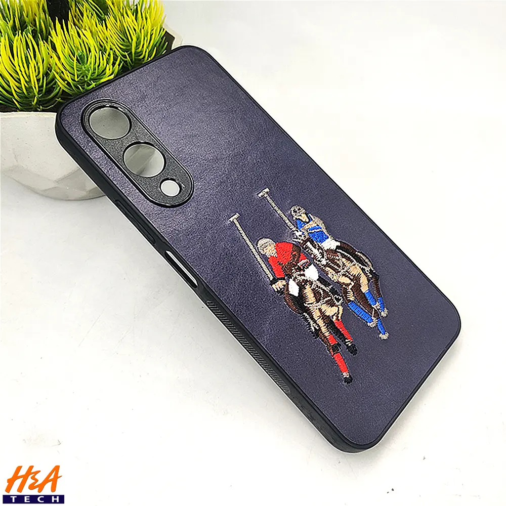 Vivo Y17S Santa Barbara Polo Raquet Back Case (Purple)