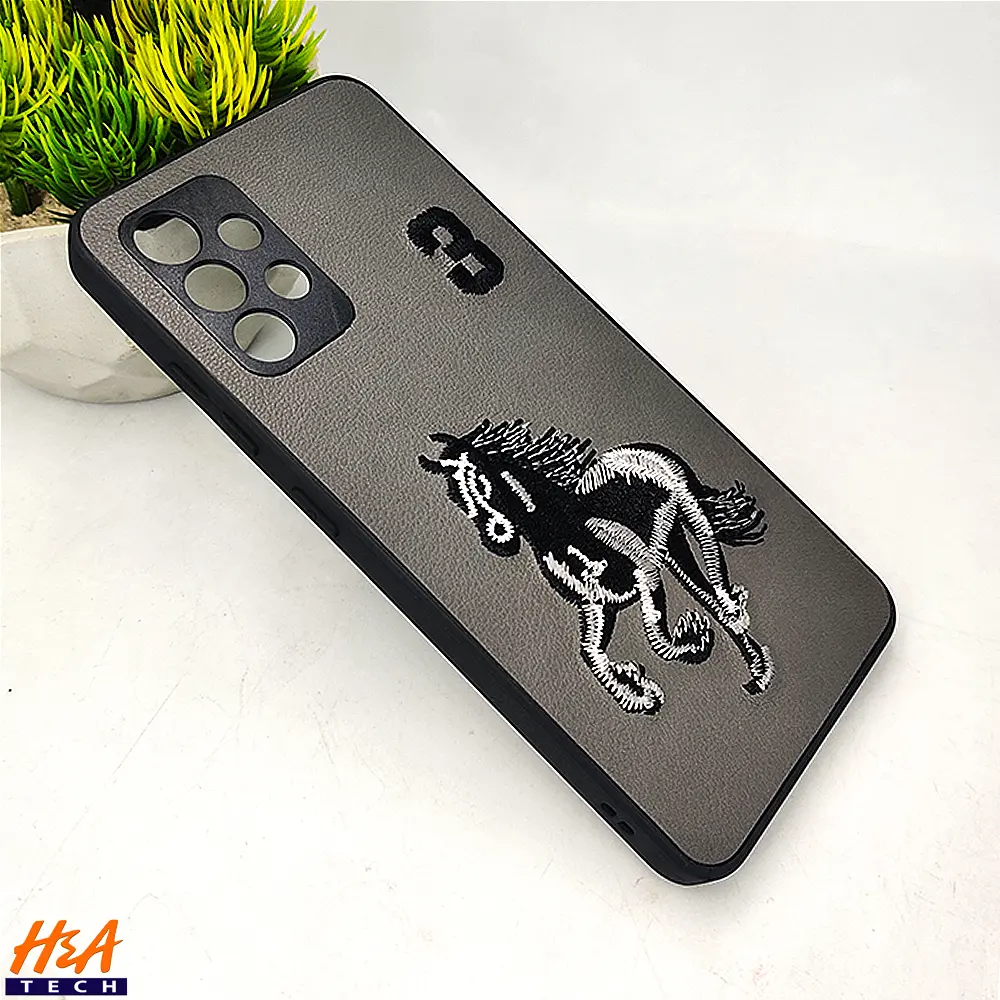 [PO43BSA32-13-9] Samsung Galaxy A32 4G Santa Barbara Polo Back Case (Gray)