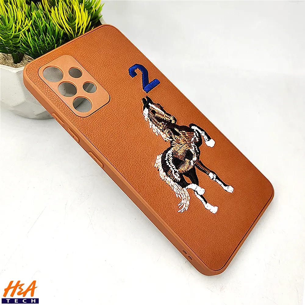 [PO43BSA32-13-13] Samsung Galaxy A32 4G Santa Barbara Polo Back Case (Brown)