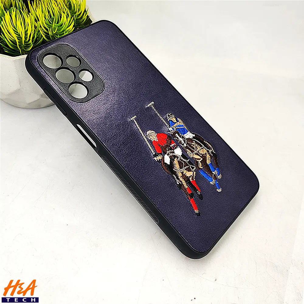 [PO43BSA13-13-12] Samsung Galaxy A04S / A13 Santa Barbara Polo Raquet Back Case (Purple)