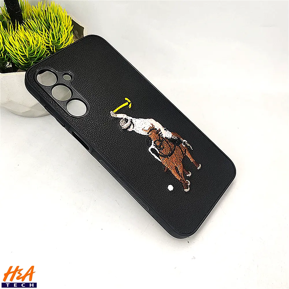 Samsung Galaxy A25 Santa Barbara Polo Raquet Back Case (Black)