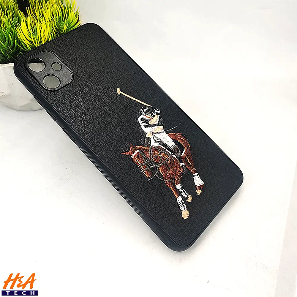 [PO43BSA05-13-2] Samsung Galaxy A05 Santa Barbara Polo Raquet Back Case (Black)