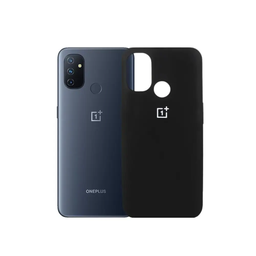 [PO23B1PLNRDN100-1-2] OnePlus Nord N100 Original Official Soft Silky Case (Black)