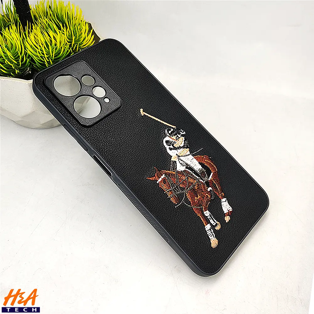 [PO43BMINOT12-13-2] Redmi Note 12 4G Santa Barbara Polo Raquet Back Case (Black)