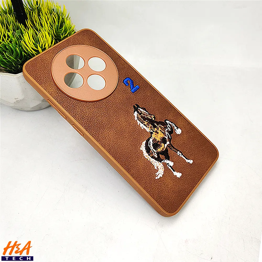 Oppo Reno 12F Santa Barbara Polo Back Case (Brown)
